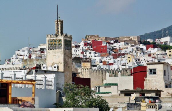 Panorámica de la Medina de Tetuán desde una terraza