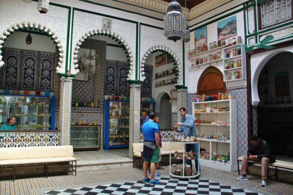 Tienda de especias en la Medina de Tetuán