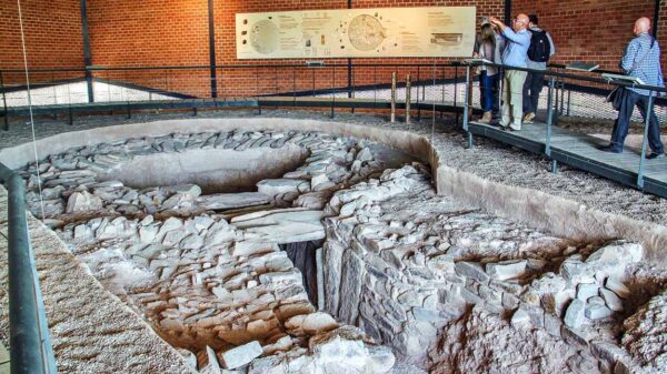 Sepulcro prehistórico de Huerta Montero en Almendralejo en Badajoz