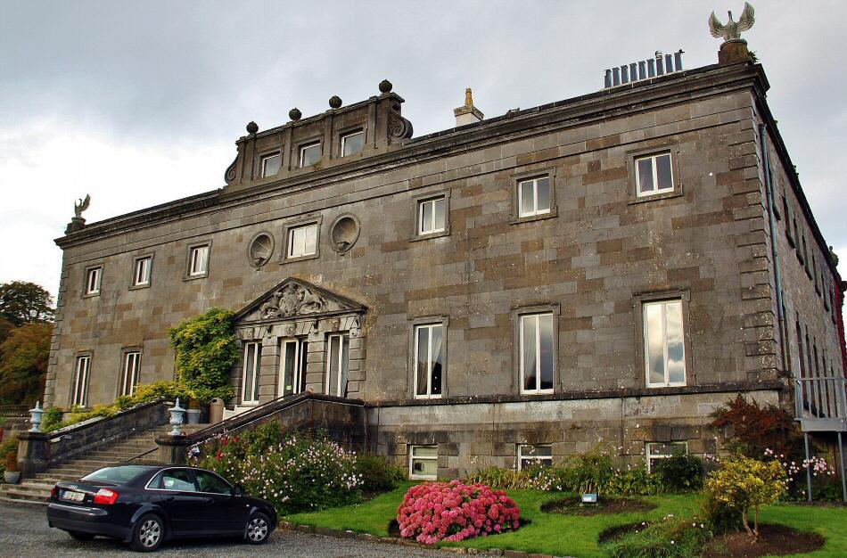 Westport House en el condado de Mayo al oeste de Irlanda