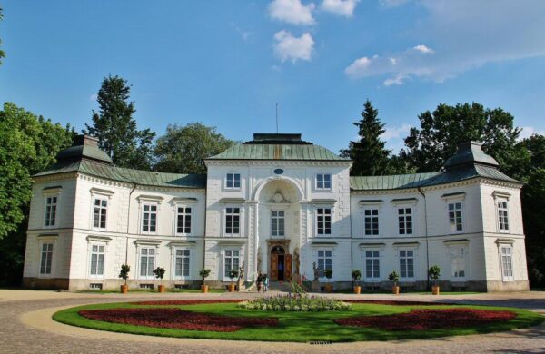 Palacio en el parque Lazienki de Varsovia