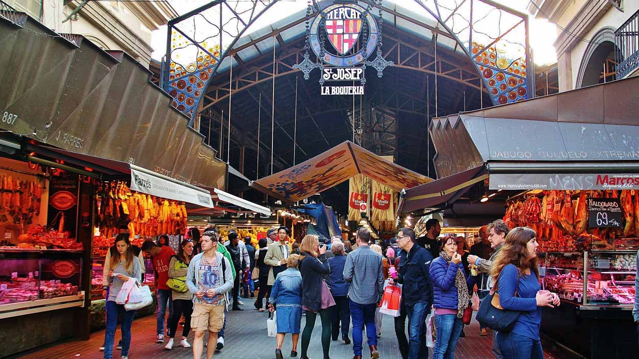 Cómo visitar Mercado La Boquería (Barcelona) : horarios | Guías Viajar