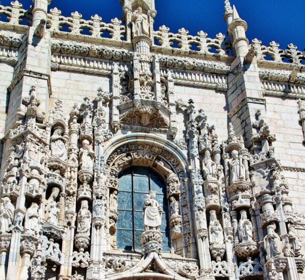 Monasterio de los Jerónimos en Belem en Lisboa