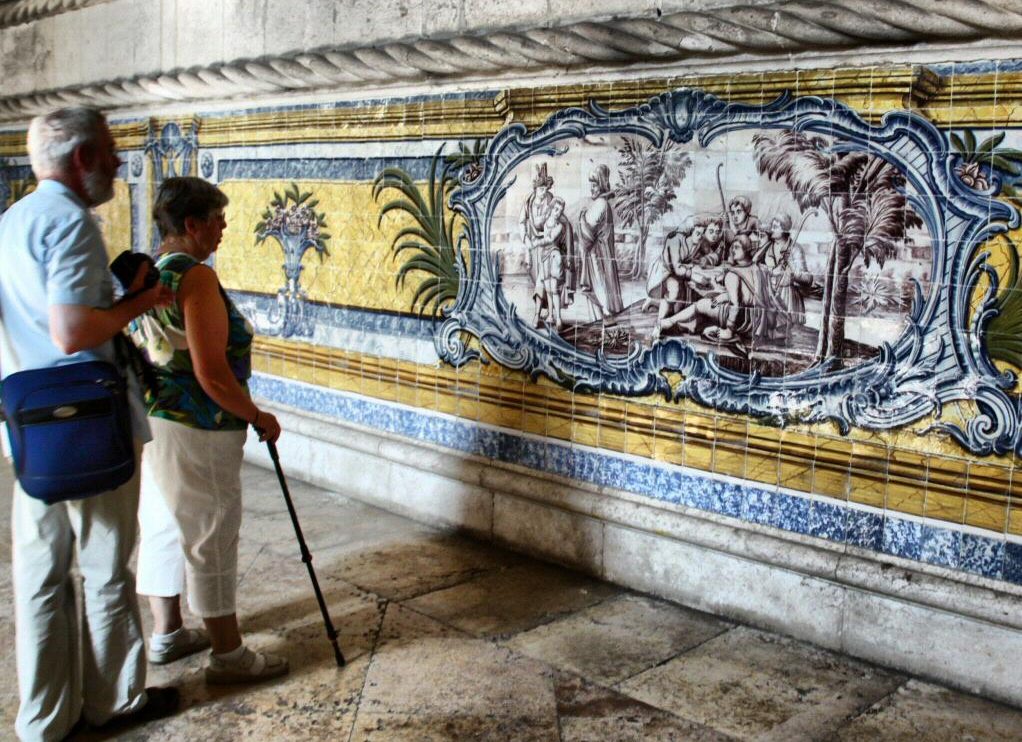 Refectorio del Claustro del Monasterio de los Jerónimos de Belem en Lisboa