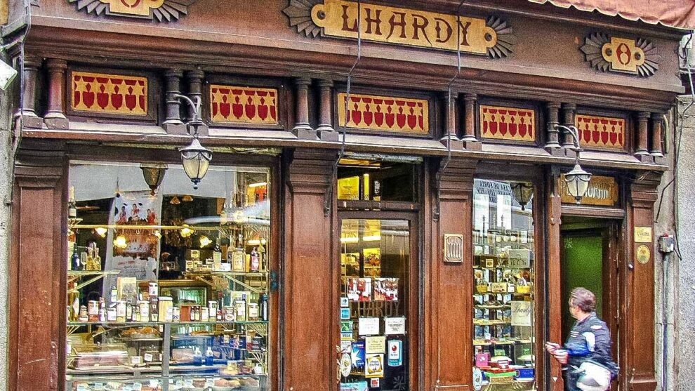Histórico restaurante Lhardy en Madrid
