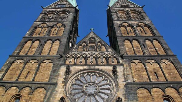 Catedral de San Pedro en Bremen al norte de Alemania