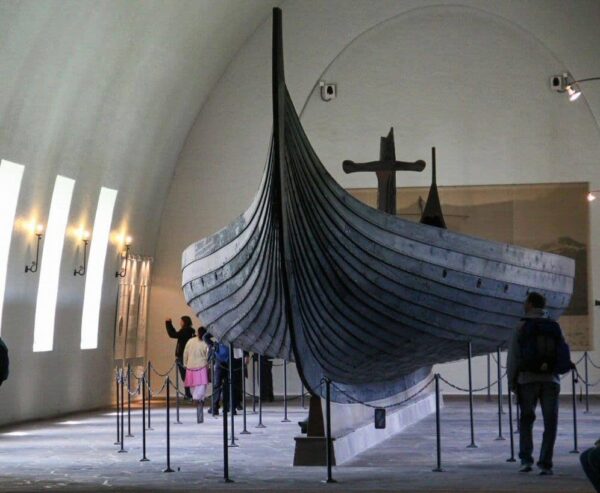 Barco de Gokstad en el Museo de Barcos Vikingos de Oslo