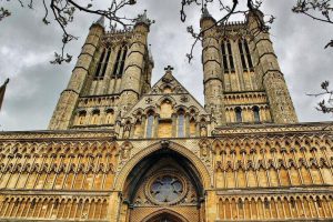 Catedral gótica de Lincoln en Inglaterra