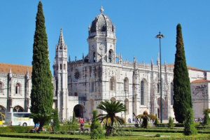 Monasterio de los Jerónimos en Belem cerca de Lisboa