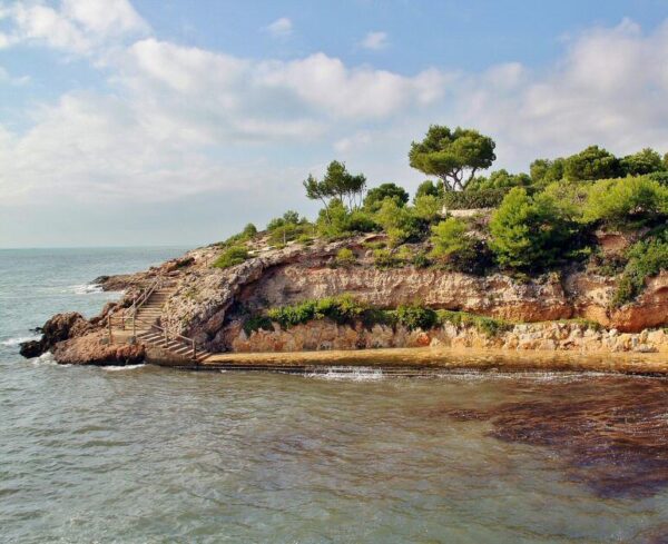 Cala en Ametlla de Mar en Terres del Ebre de Tarragona