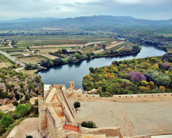 Castillo de Miravet en provincia de Tarragona