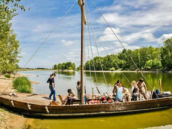 Excursión en barco tradicional por el río Loira
