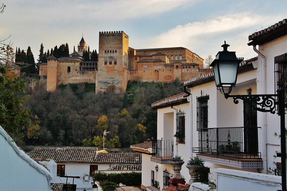 Alhambra de Granada desde el barrio del Albaicín
