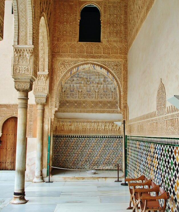 Patio de Arrayanes en Alhambra de Granada