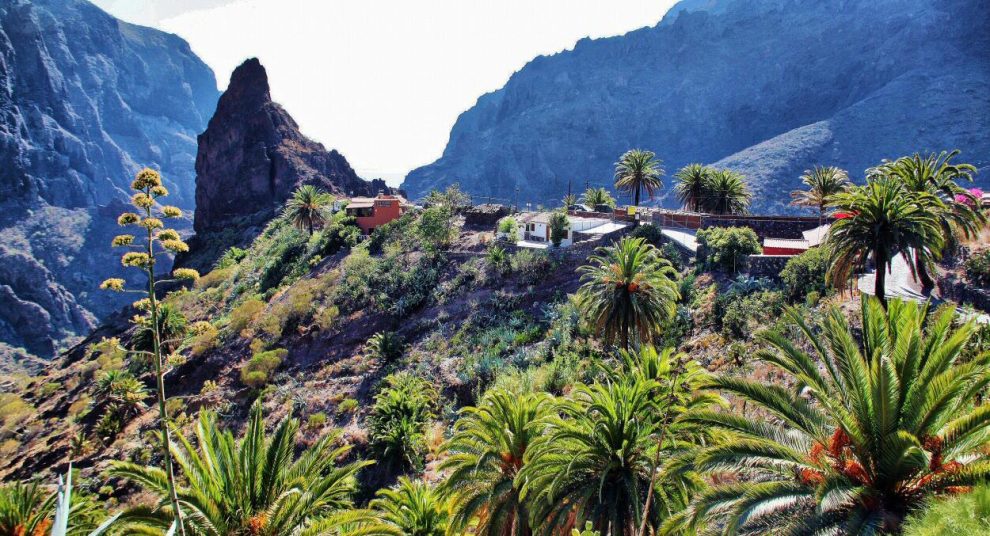 Aldea de Masca en el parque de Teno en Tenerife