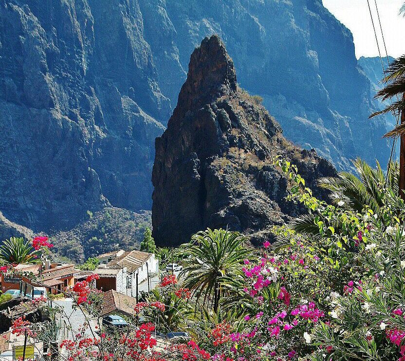 Aldea de Masca en el parque de Teno en Tenerife