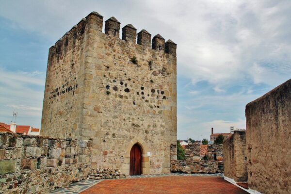 Castillo de Alter do Chao en el Alentejo de Portugal