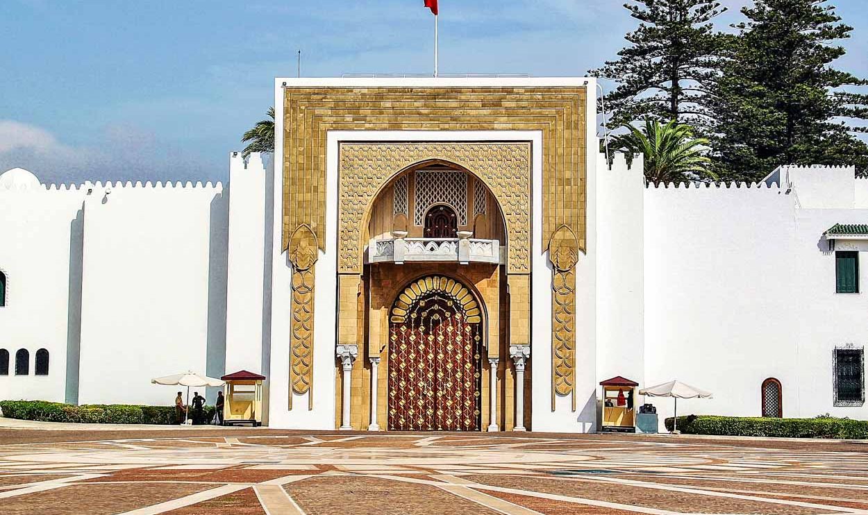 Palacio Real de Tetuán al norte de Marruecos