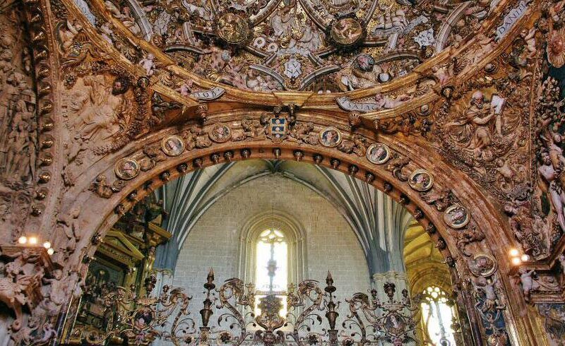 Capilla de los Benavente en iglesia de Santa María en Medina de Rioseco