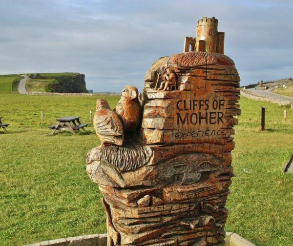 Acantilados de Moher en la costa oeste de Irlanda