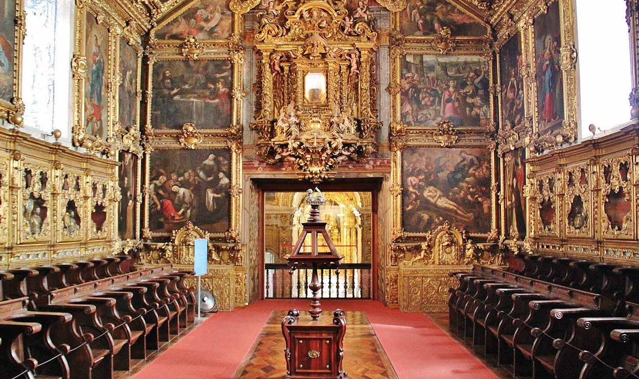 Iglesia del Convento de Madre de Dios en el museo del Azulejo de Lisboa