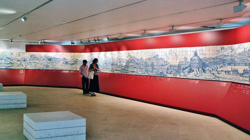 La Visión de Lisboa en el museo del Azulejo de Lisboa