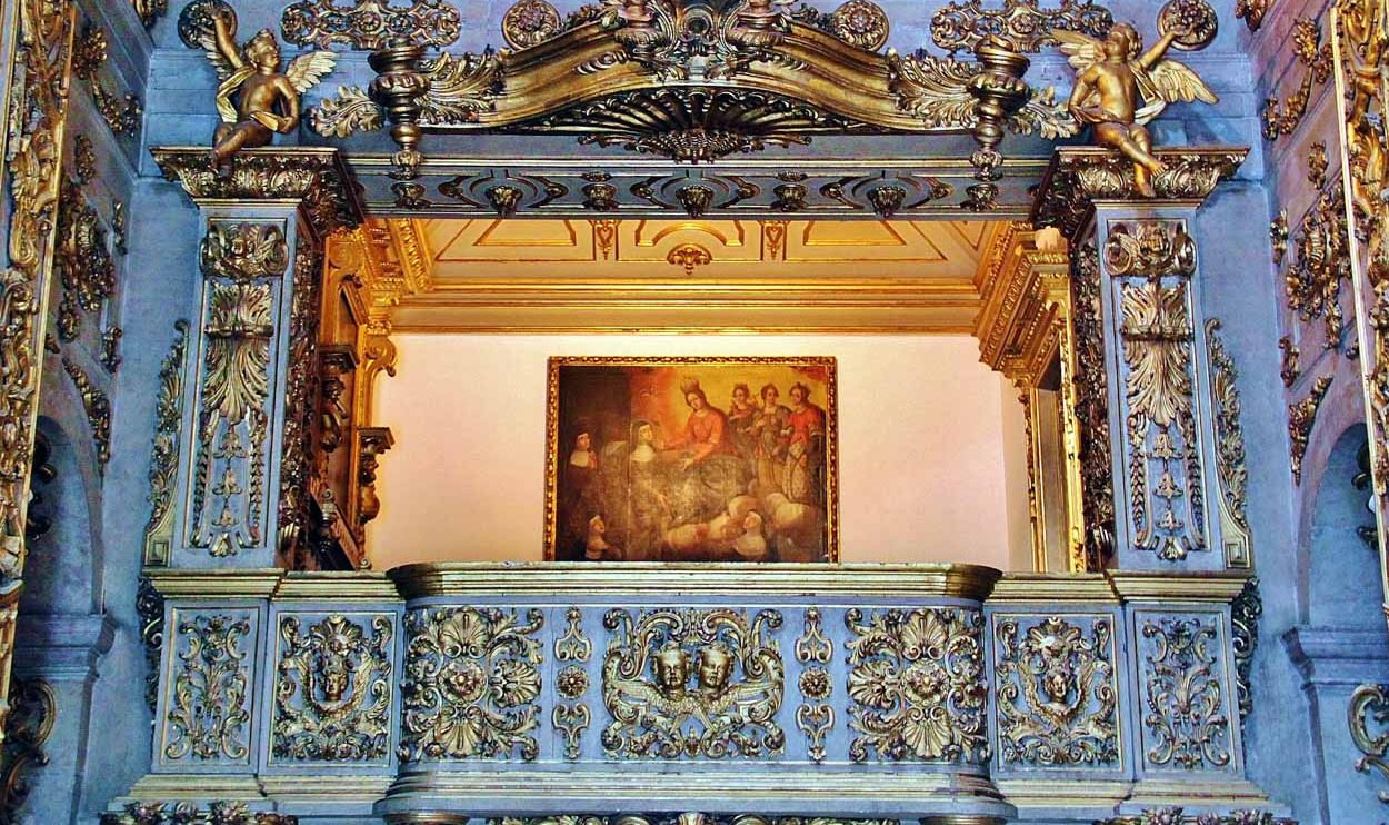 Iglesia del Convento de Madre de Dios en el museo del Azulejo de Lisboa