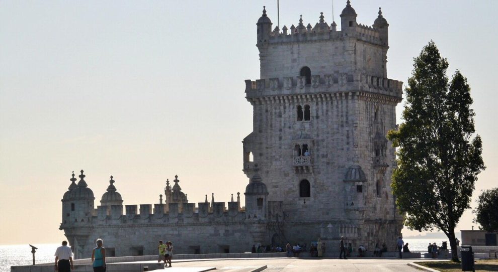 Torre de Belem cerca de Lisboa