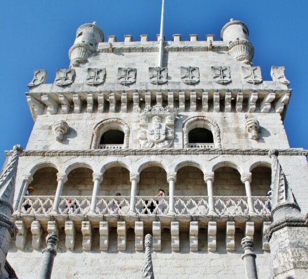 Torre de Belem en los alrededores de Lisboa