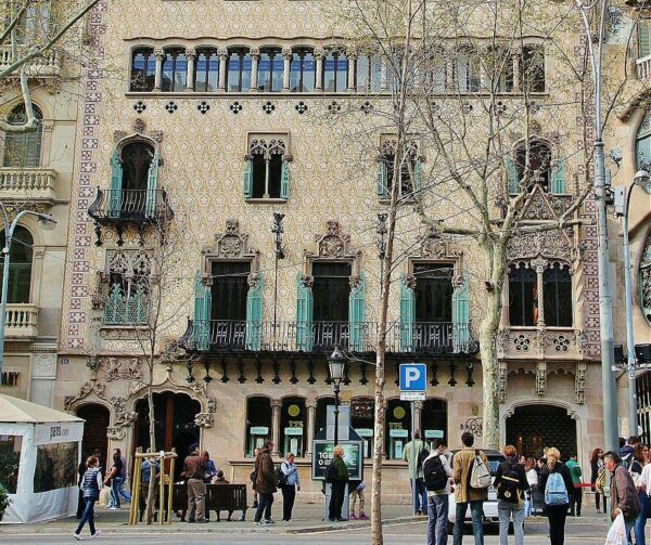 Casa Amatller, edificio modernista en Barcelona