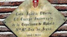 Cuerpo incorrupto de la beata Mariana de Jesús en el Convento de las Mercedarias de Alarcón en Madrid