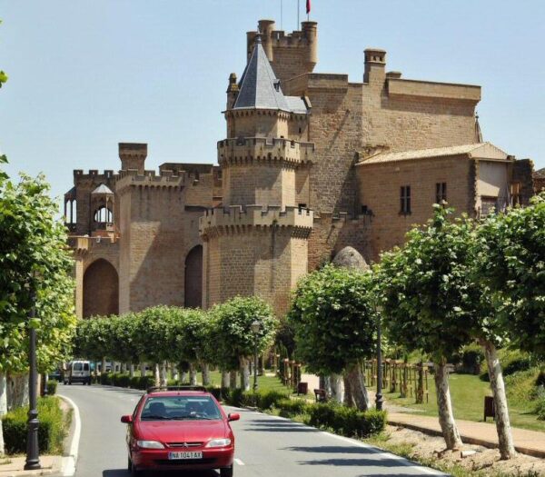 Castillo palacio Real de Olite en Navarra