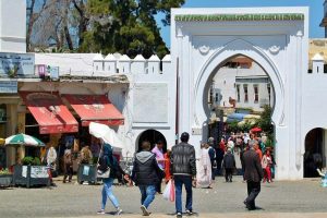 Entrada a la Medina de Tánger en Marruecos