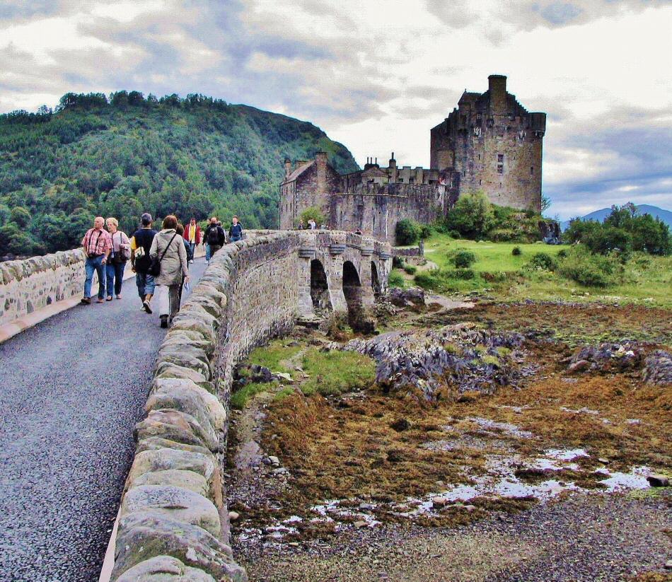 Castillo de Eilean Donan en Escocia