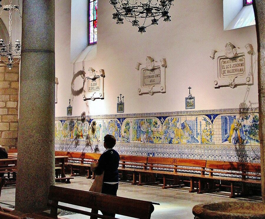 Azulejos de Talavera en la Basílica del Prado
