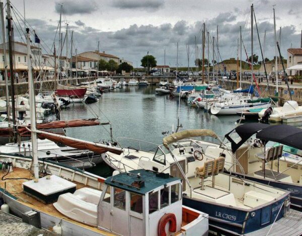 Haven van Saint Martin op het eiland Ré bij La Rochelle