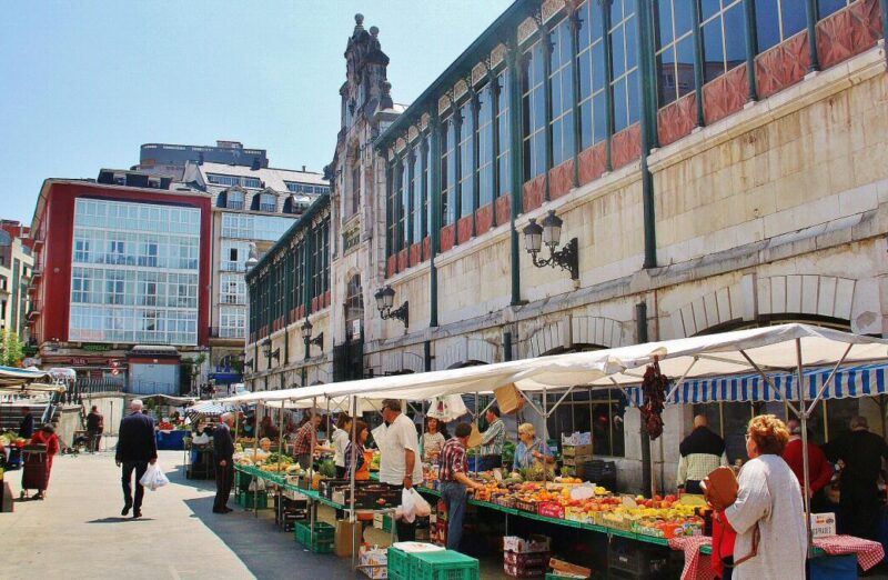 Mercado de la Esperanza en Santander