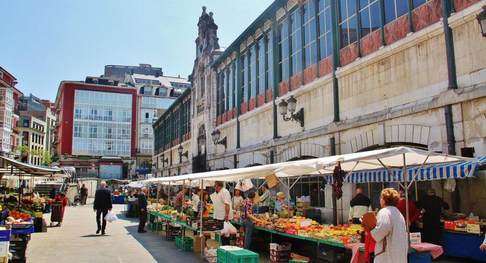 Mercado de la Esperanza en Santander