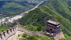 Gran Muralla en Badaling cerca de Pekín