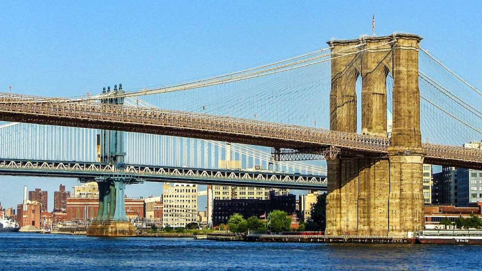 Puente de Brooklyn en Nueva York