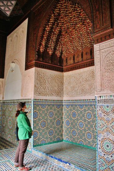 Museo de arte marroquí en la kasba de la medina de Tánger