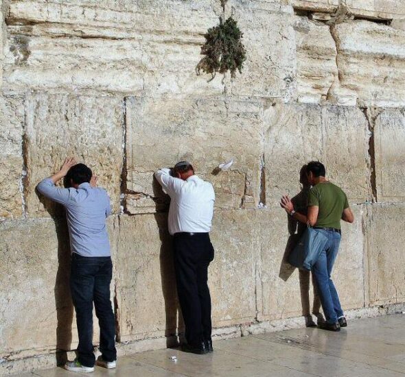 Muro de la Lamentaciones en Jerusalén