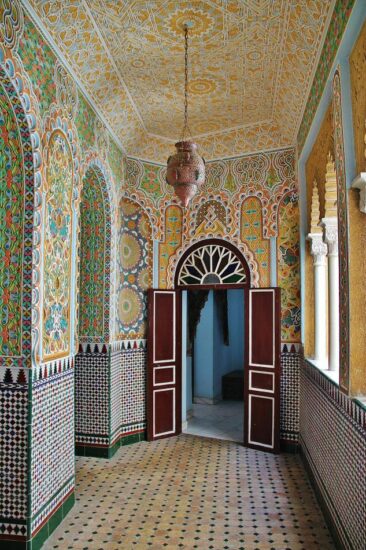 Hotel continental de Tánger al norte de Marruecos