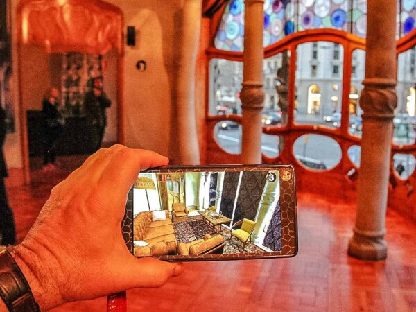 Videoguía con realidad aumentada para visitar la Casa Batlló en Barcelona