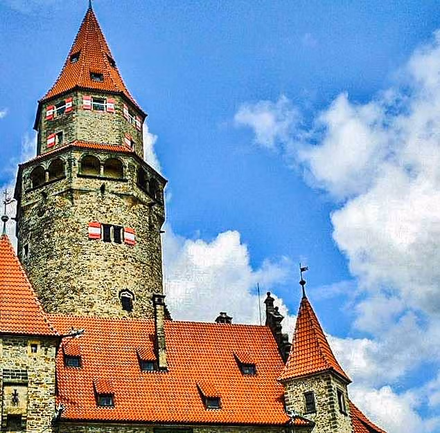 Castell medieval de Bouzov a República Txeca