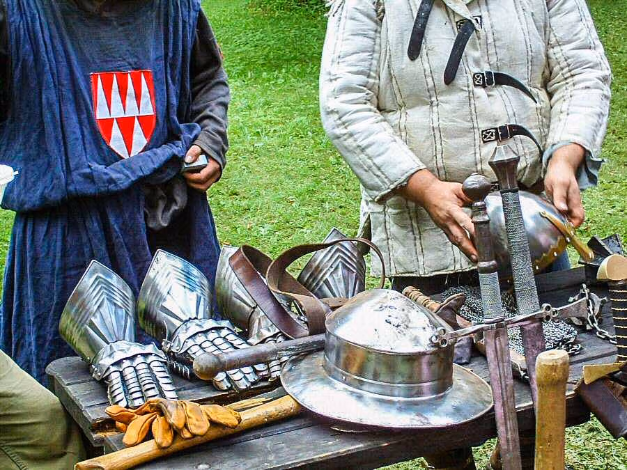 Fira medieval al castell de Bouzov