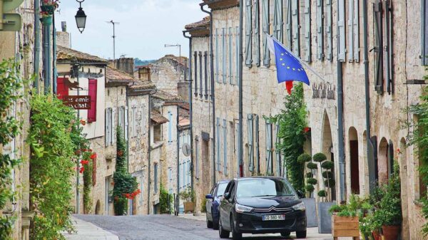 Rincón de Lauzerte en Occitania al sur de Francia