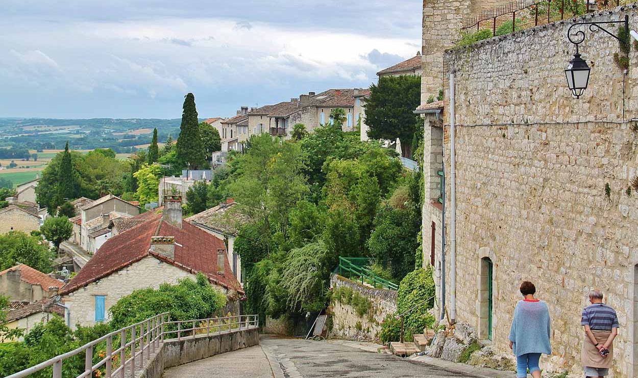 Rincón de Lauzerte en Occitania al sur de Francia