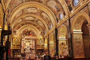 Concatedral de San Juan en La Valeta en Malta