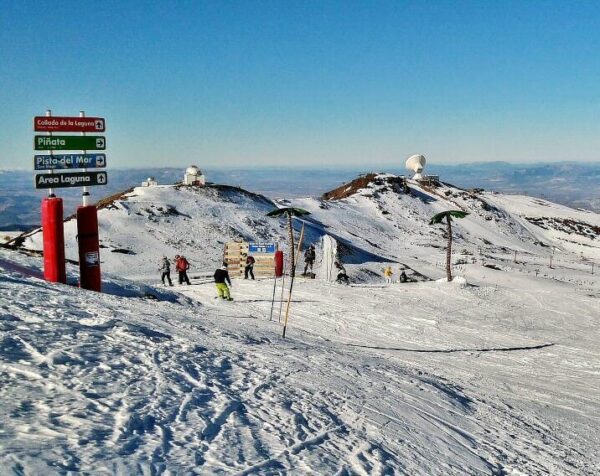 Estación de esquí de Sierra Nevada en Andalucía